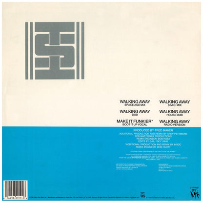 INFORMATION SOCIETY - WALKING AWAY | 12'' MAXI SINGLE USADO
