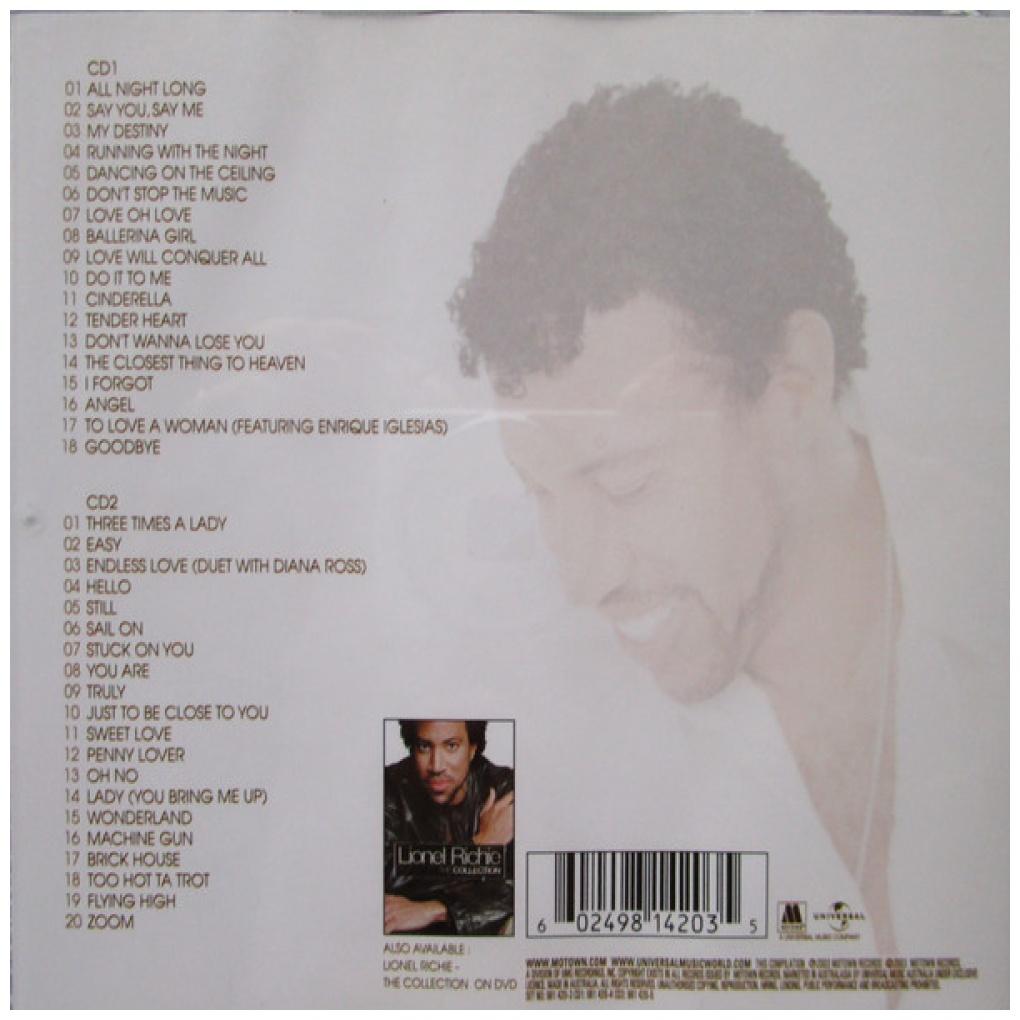 LIONEL RICHIE  - THE DEFINITIVE COLLECTION (2CD) | CD