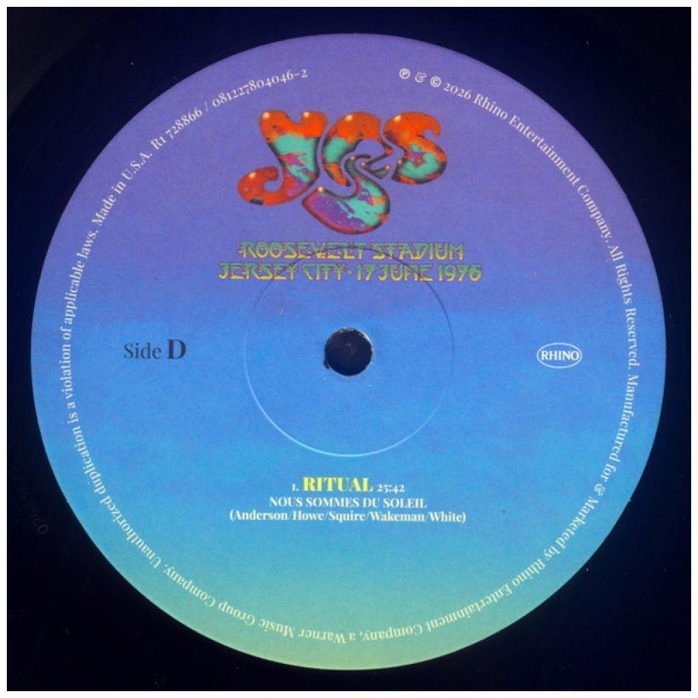 YES - ROOSEVELT STADIUM (JERSEY CITY, NJ, 17 JUNE 1976 LIVE) (3LP) | VINILO