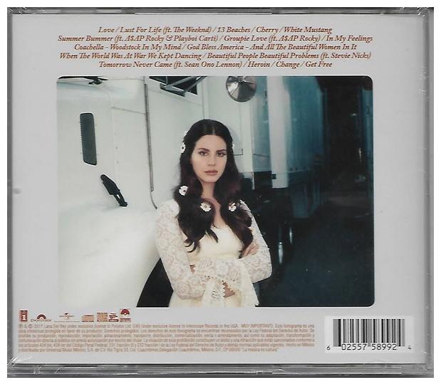 LANA DEL REY - LUST FOR LIFE | CD