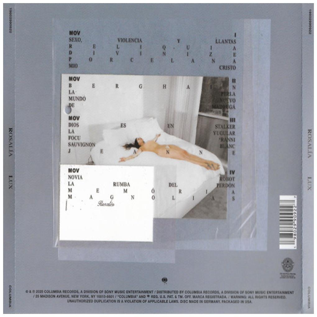 ROSALIA - LUX | CD
