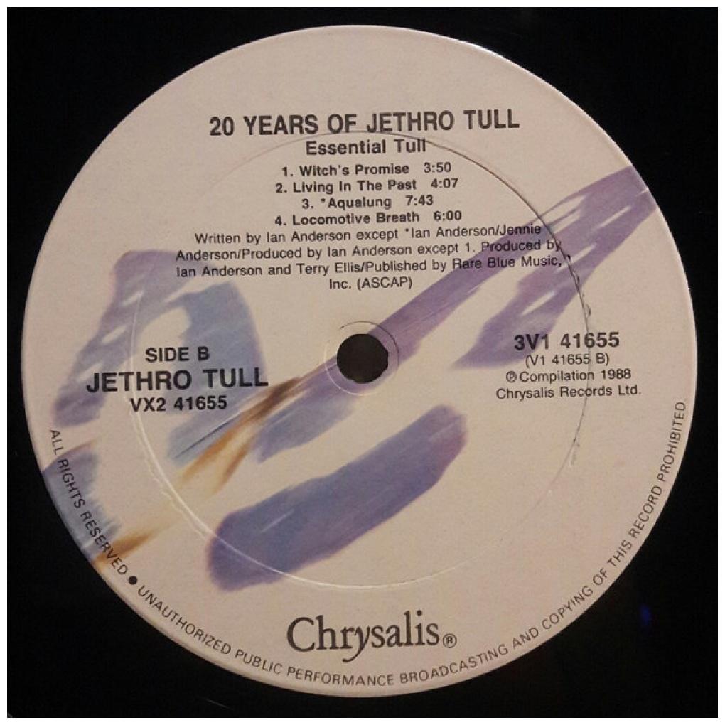 JETHRO TULL - 20 YEARS OF JETHRO TULL (2LP) | VINILO USADO
