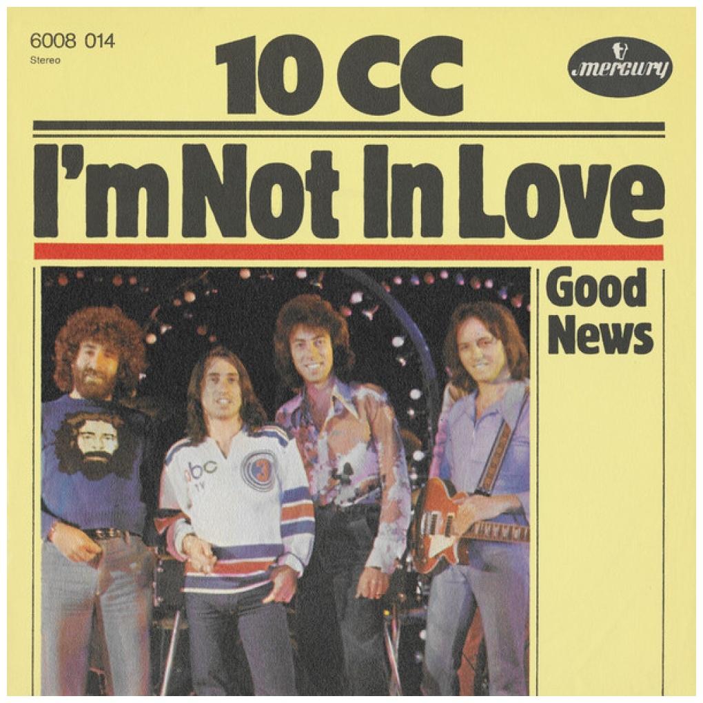 10CC - I'M NOT IN LOVE | 7" SINGLE USADO
