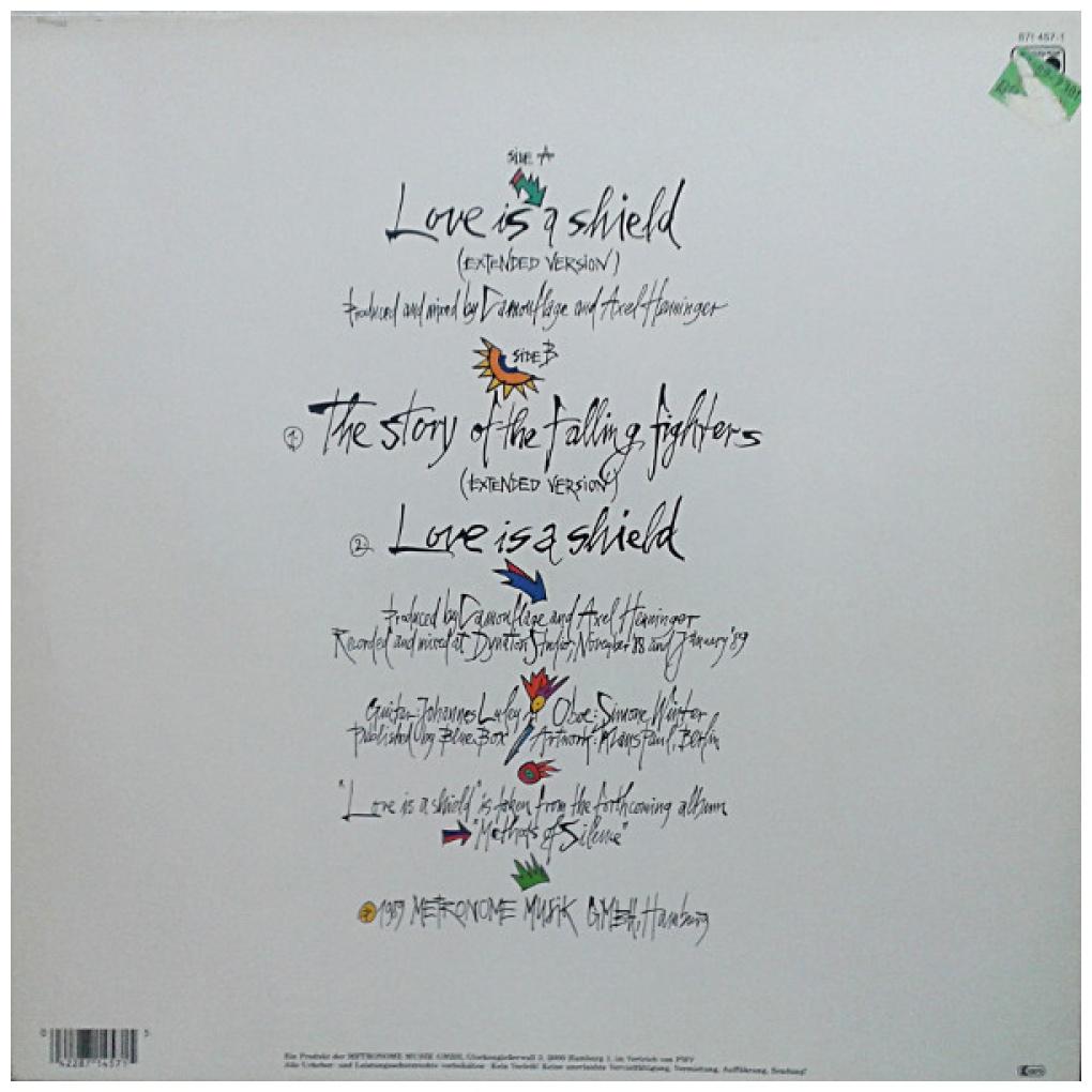 CAMOUFLAGE - LOVE IS A SHIELD | 12'' MAXI SINGLE USADO