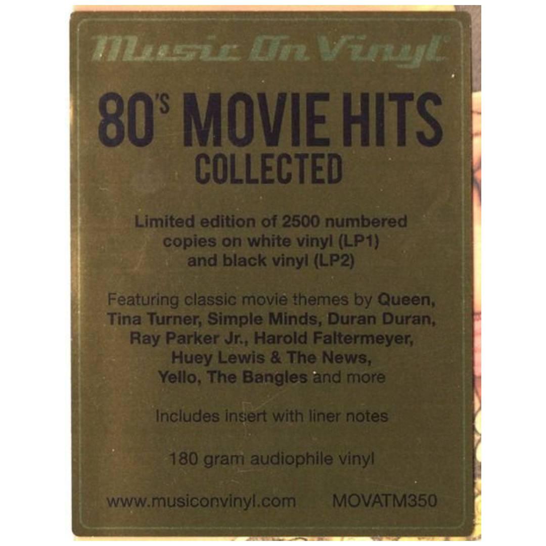 80 S MOVIE HITS - COLLECTED (2LP) (BLUE & GOLD VINYL) | VINILO