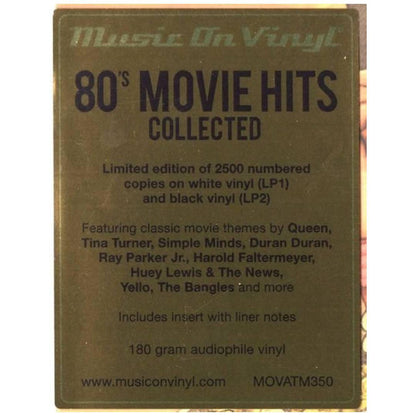 80 S MOVIE HITS - COLLECTED (2LP) (BLUE & GOLD VINYL) | VINILO