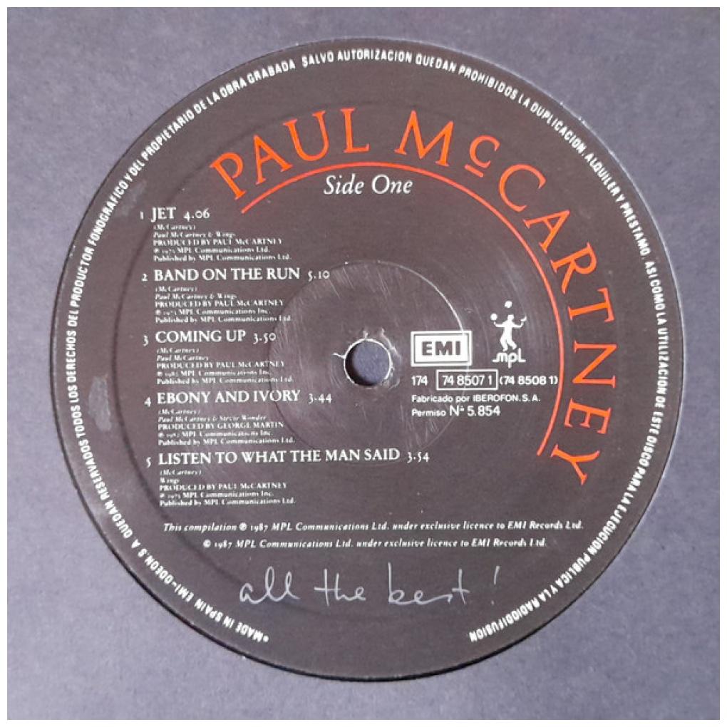 PAUL McCARTNEY - ALL THE BEST (2LP) | VINILO USADO