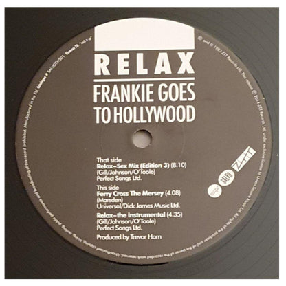 FRANKIE GOES TO HOLLYWOOD - RELAX | 12" MAXI SINGLE VINILO
