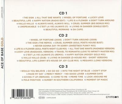 ACE OF BASE - GOLD (3CD) | CD