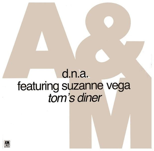 D.N.A FT. SUZANNE VEGA - TOM S DINER | 12   MAXI SINGLE USADO