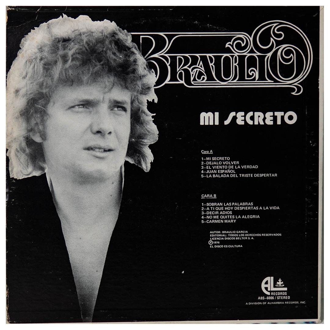 BRAULIO - MI SECRETO | VINILO USADO