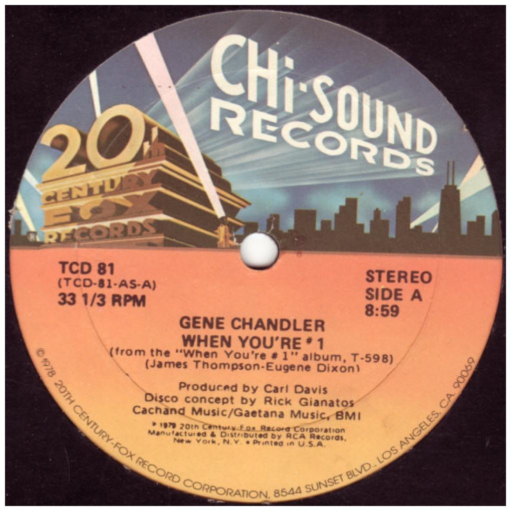 GENE CHANDLER - WHEN YOU ARE #1 | 12'' MAXI SINGLE USADO