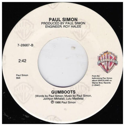 PAUL SIMON - YOU CAN CALL ME ALL | 7" SINGLE VINILO USADO