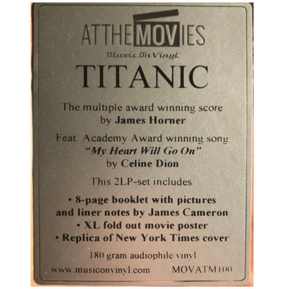 TITANIC - SOUNDTRACK (2LP) | VINILO
