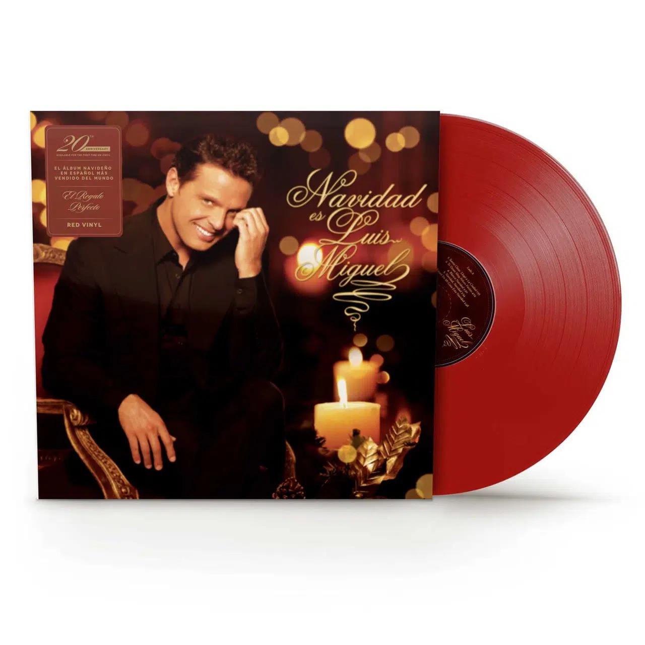 (PREVENTA) LUIS MIGUEL - NAVIDADES (20 ANIVERARIO) (RED VINYL) (MADE IN USA) | VINILO
