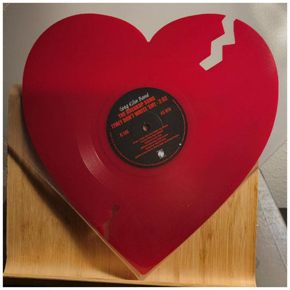 GREG KIHN BAND - JEOPARDY/THE BREAKUP SONG (7" SINGLE) (BROKEN-HEART-SHAPED RED VINYL) | VINILO