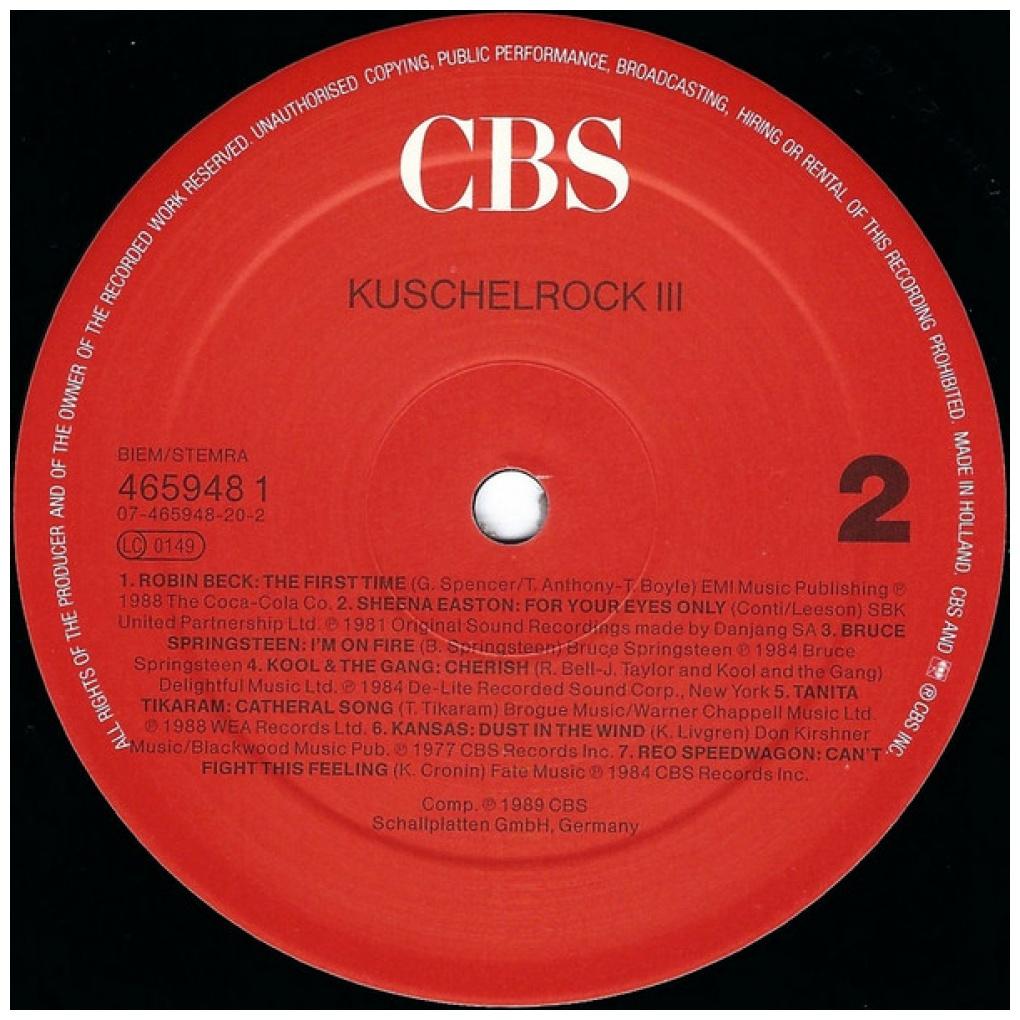 KUSCHELROCK 3 - VARIOUS ARTISTS (3LP) | VINILO USADO
