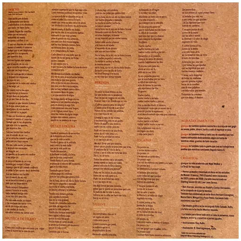 LA OREJA DE VAN GOGH - GUAPA (2LP) (VINYL COLOR) | VINILO