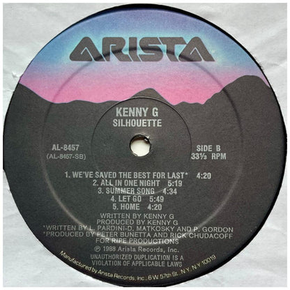 KENNY G - SILHOUTTE | VINILO USADO