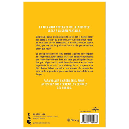 NO TE OLVIDARÉ (ED. PELÍCULA) (TAPA BLANDA) - COLLEEN HOOVER | LIBRO