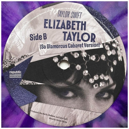 TAYLOR SWIFT - ELIZABETH TAYLOR (7" SINGLE) (RSD EXCLUSIVE) (VIOLET GLITTER VINYL) | VINILO