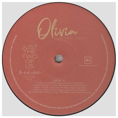 OLIVIA NEWTON JOHN - THE DUETS COLLECTION (VOL.2) | VINILO