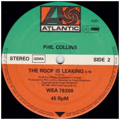 PHIL COLLINS - IN THE AIR TONIGHT | 12'' MAXI SINGLE USADO