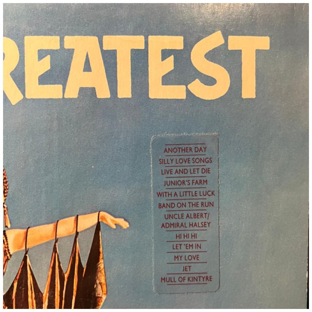 PAUL McCARTNEY & WINGS - GREATEST | VINILO USADO