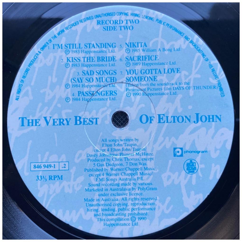 ELTON JOHN - THE VERY BEST (2LP) | VINILO USADO