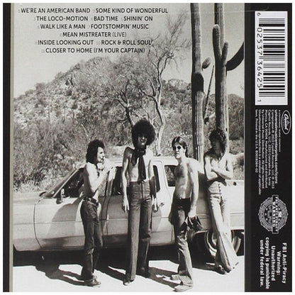 GRAND FUNK RAILROAD - ICON: GREATEST HITS | CD