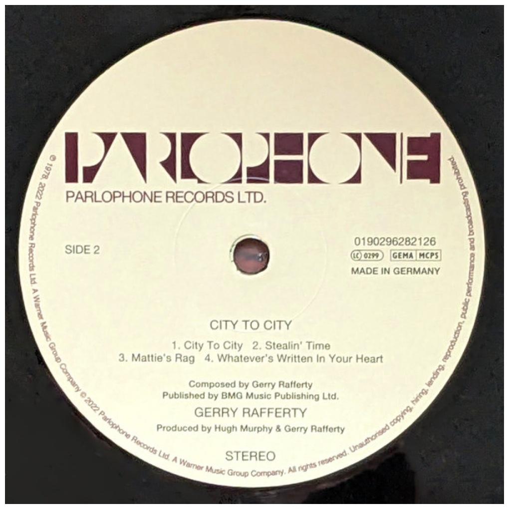 GERRY RAFFERTY - CITY TO CITY (2LP) (HALF SPEED-180GRS) | VINILO