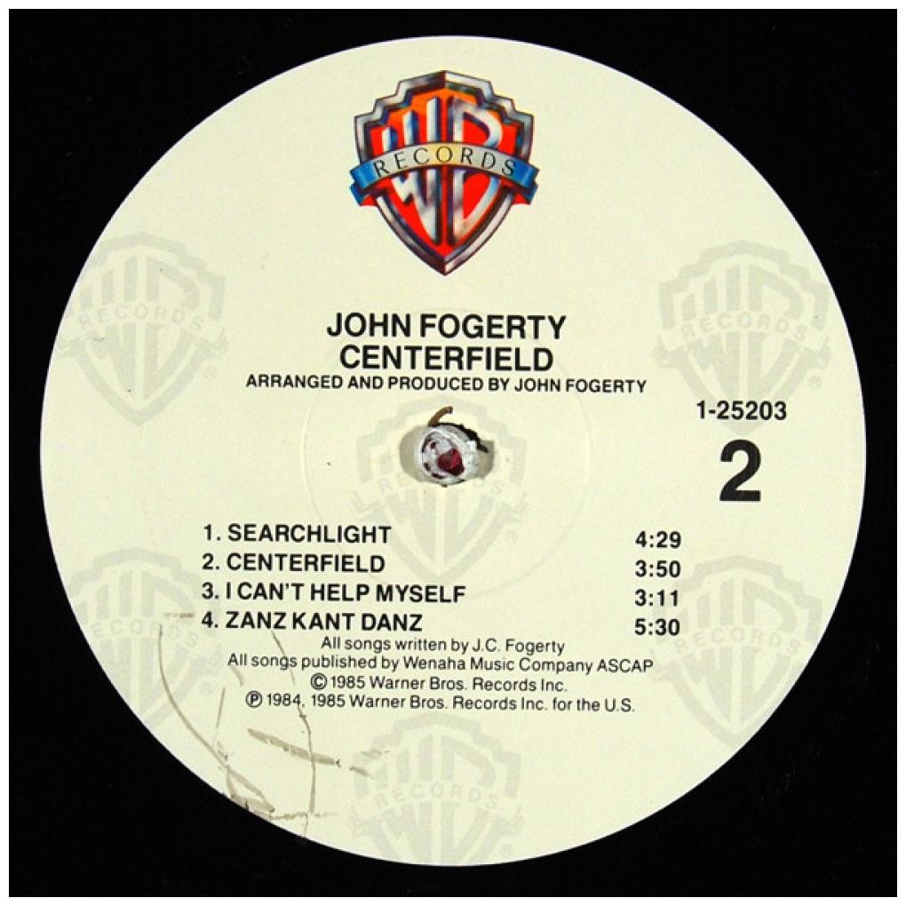 JOHN FOGERTY - CENTERFIELD | VINILO USADO