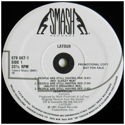 LaTOUR - People Are Still Having Sex | 12'' MAXI SINGLE USADO
