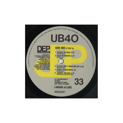 UB 40 - LABOUR OF LOVE  | VINILO USADO