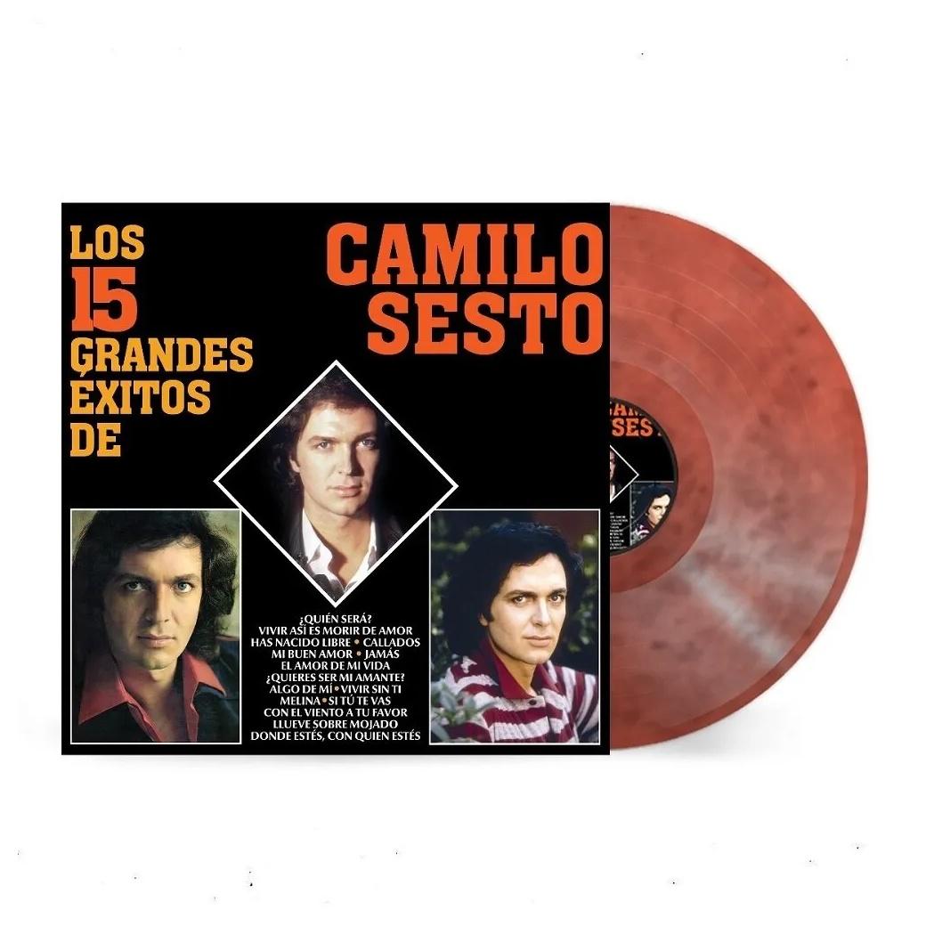 CAMILO SESTO -  15 GRANDES EXITOS VOL.1 - A PETICIÓN DEL PÚBLICO (TRANSLUCENT RED / SMOKE EFFECT) | VINILO