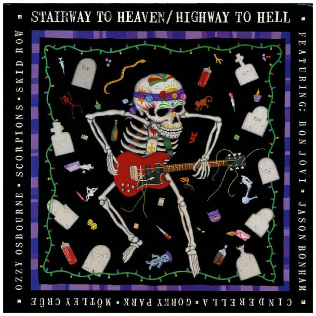 STAIRWAY TO HEAVEN/HIGHWAY TO HELL - MAKE A DIFFERENCE FOUNDATION: VARIOUS ARTIST | VINILO USADO