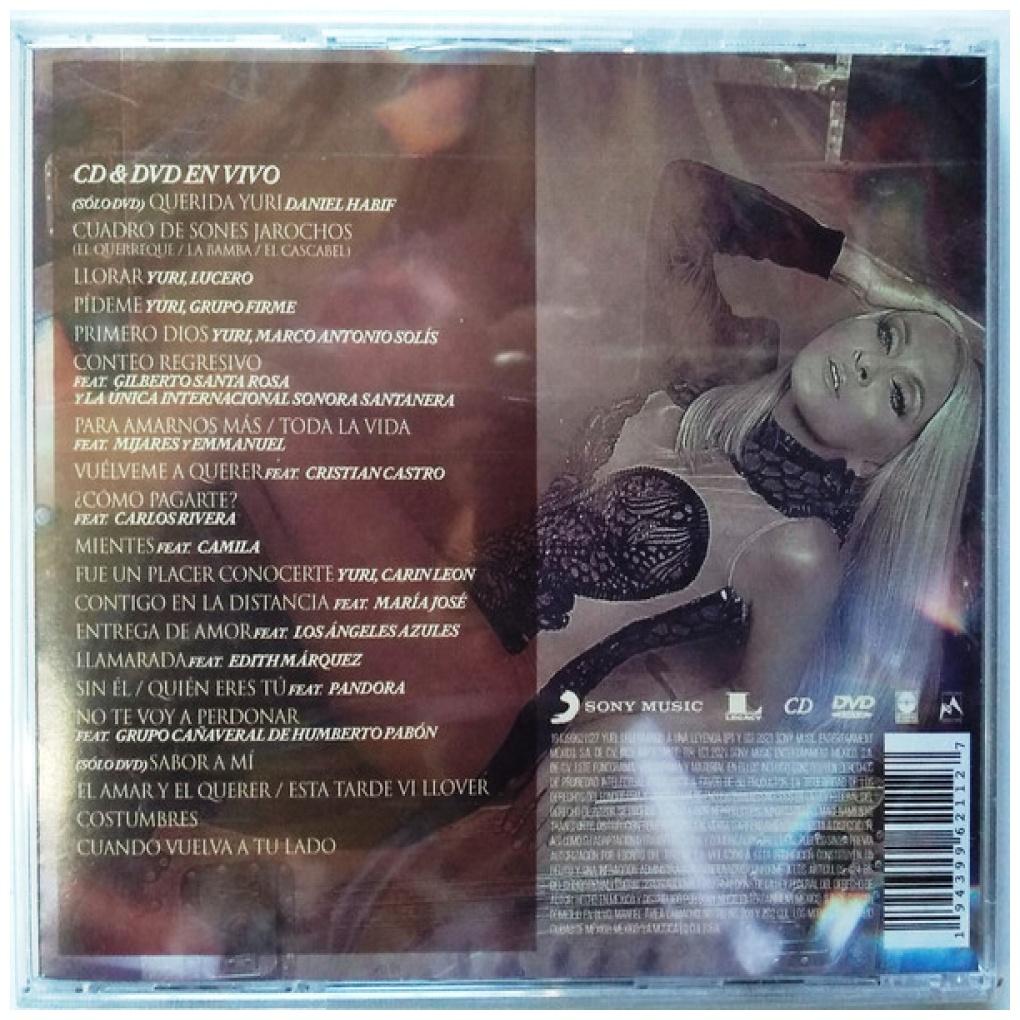 YURI  - CELEBRANDO UNA LEYENDA (CD+DVD) | CD