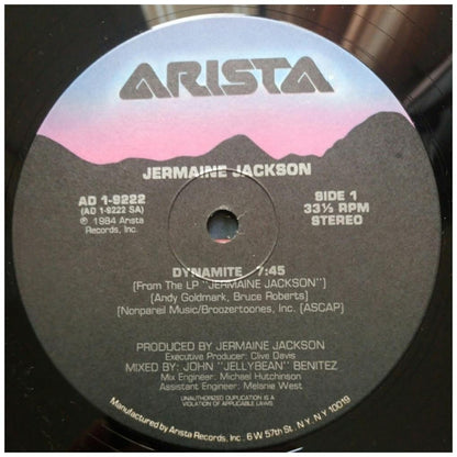 JERMAINE JACKSON - DYNAMITE | 12'' MAXI SINGLE USADO