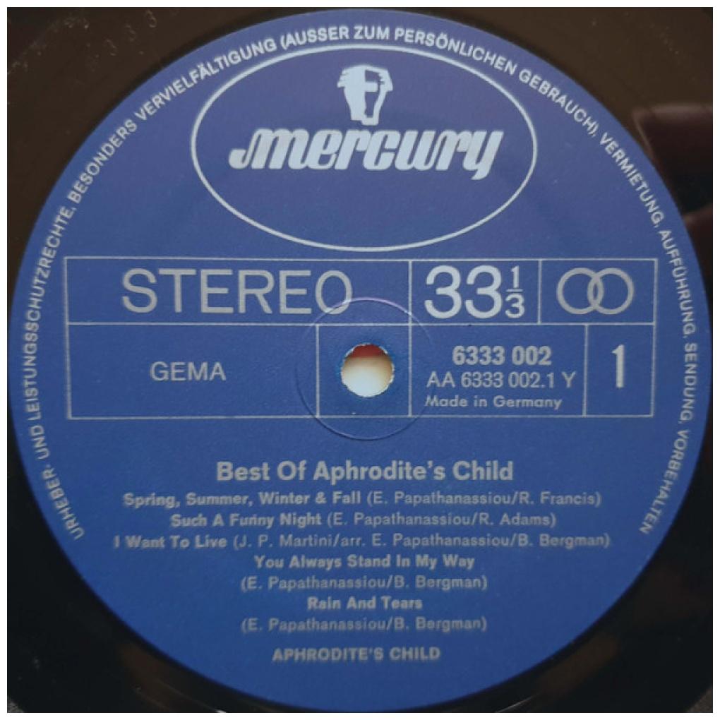 APHRODITES'S CHILD - BEST OF | VINILO USADO