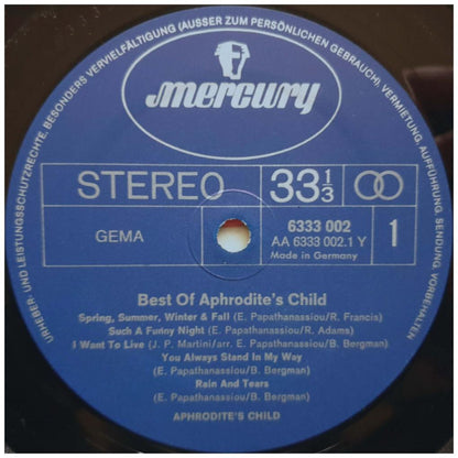 APHRODITES'S CHILD - BEST OF | VINILO USADO