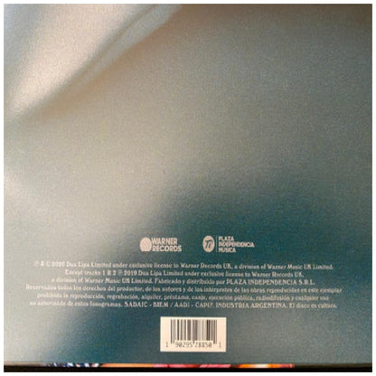 DUA LIPA - FUTURE NOSTALGIA (BLUE VINYL) | VINILO