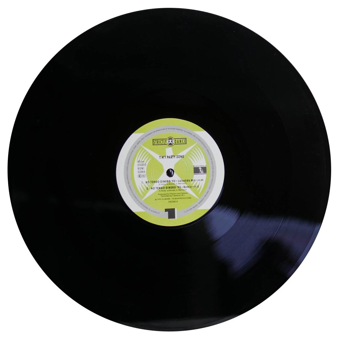TNT PARTY ZONE - NO TENGO DINERO - THE REMIX | 12" MAXI SINGLE USADO