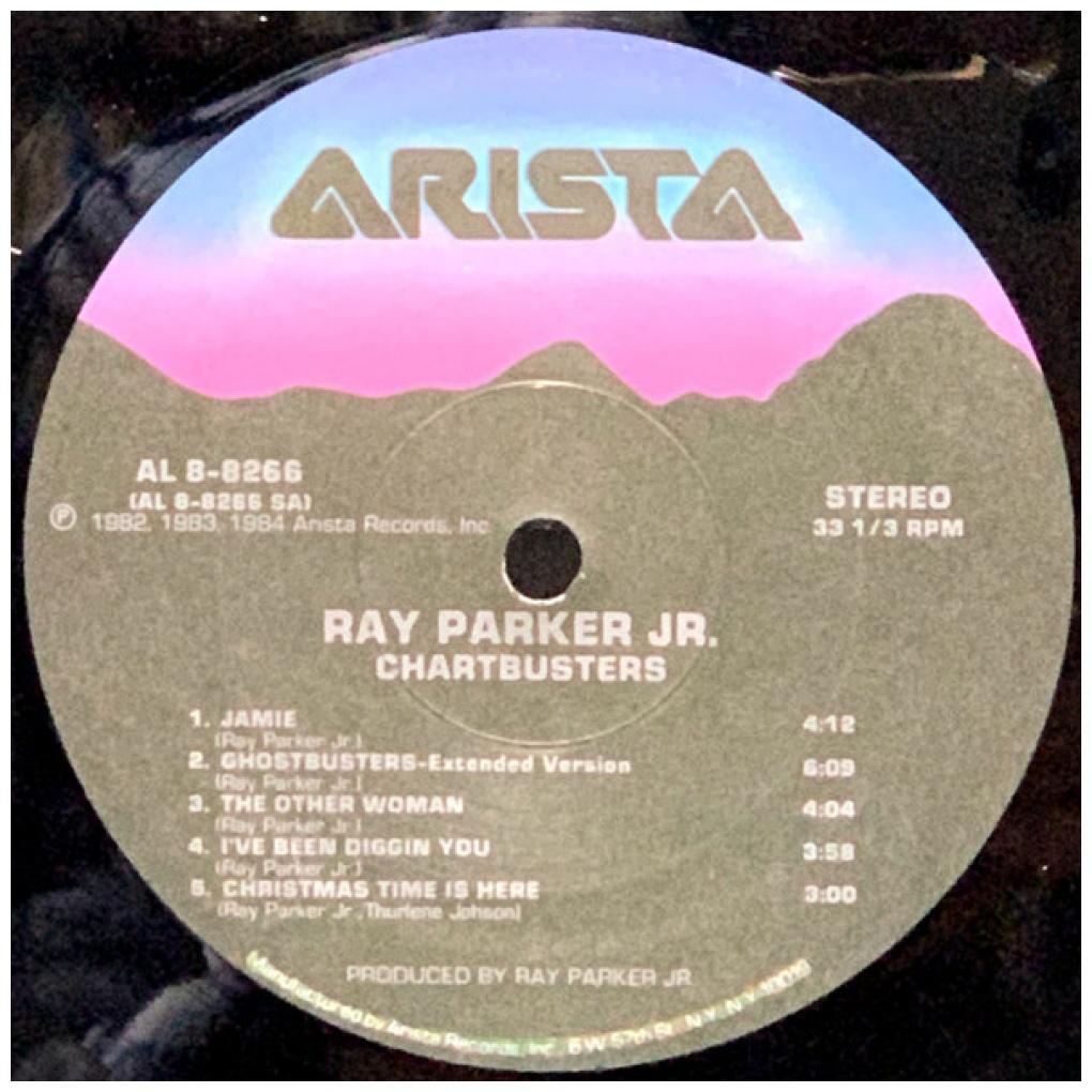 RAY PARKER JR. - CHARTBUSTERS | VINILO USADO