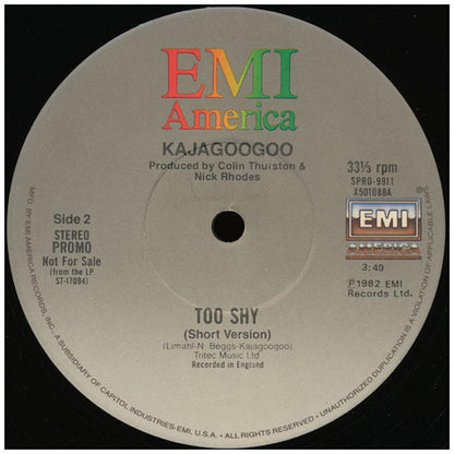 KAJA GOO GOO - TO SHY (MIDNIGHT REMIX) (PROMO COPY) | 12'' MAXI SINGLE USADO