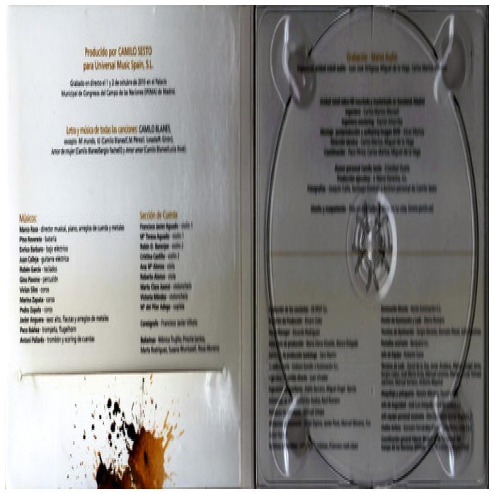 CAMILO SESTO - TODO DE MI EN VIVO (CD+DVD) | CD