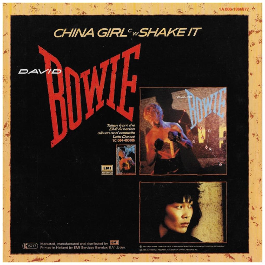 DAVID BOWIE - CHINA GIRL | 7" SINGLE USADO