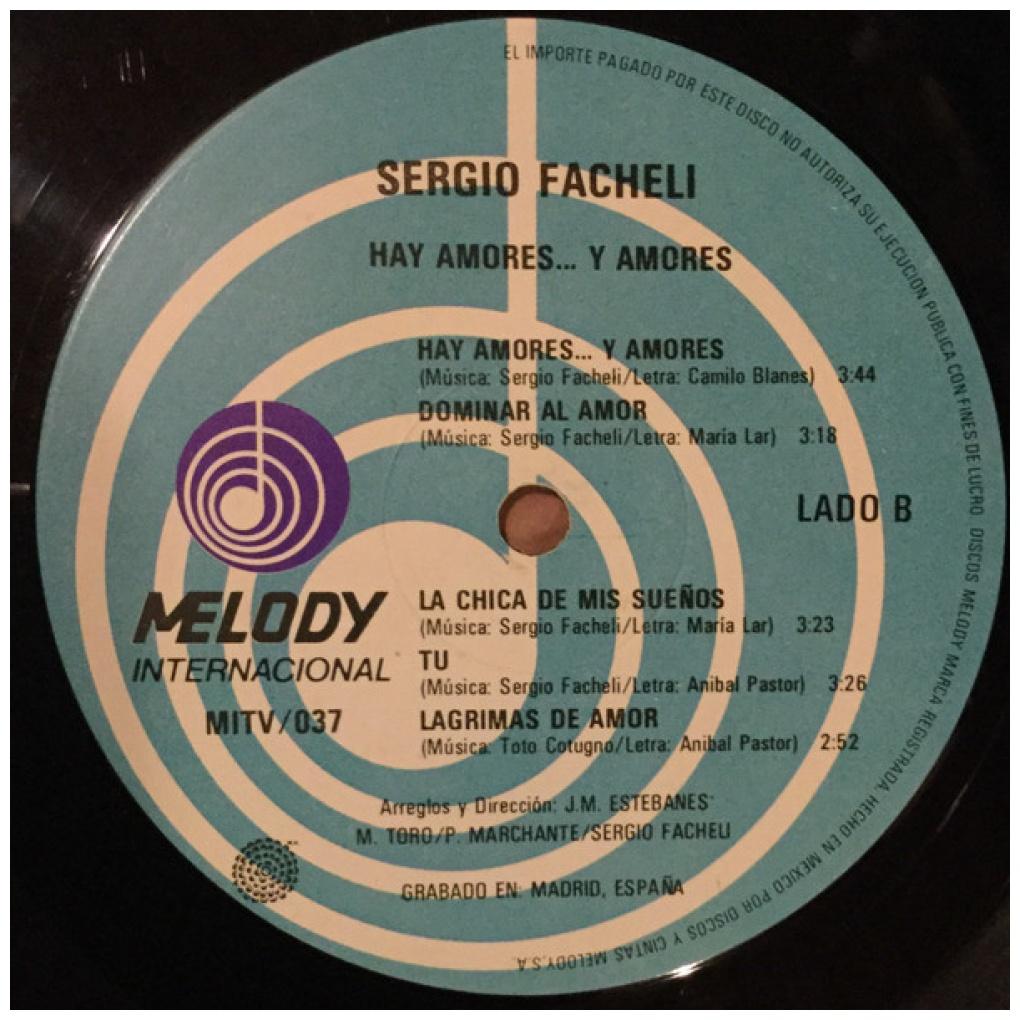 SERGIO FACHELI - HAY AMORES…Y AMORES (VINILO VDE-NUEVO/SELLADO) | VINILO