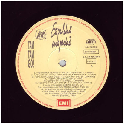 TAM TAM GO - ESPALDAS MOJADAS | VINILO USADO