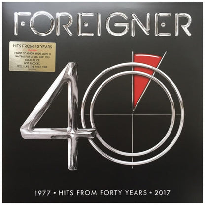 FOREIGNER  - 40: HITS FROM FORTY YEARS 1977-2017 (2LP)
 | VINILO