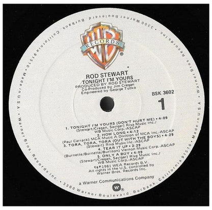 ROD STEWARD - TONIGHT I M YOURS | VINILO USADO